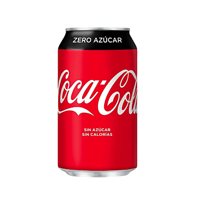 SODA Coca Cola Zero Lata 335ml Doce