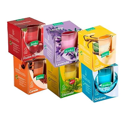 Vela Tenka Frutos Rojos 120 Gramos Vela Tenka Frutos Rojos 120 Gramos